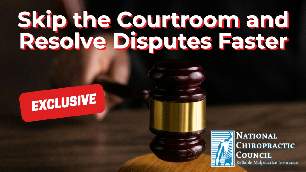 Skip the Courtroom and Resolve Disputes Faster
